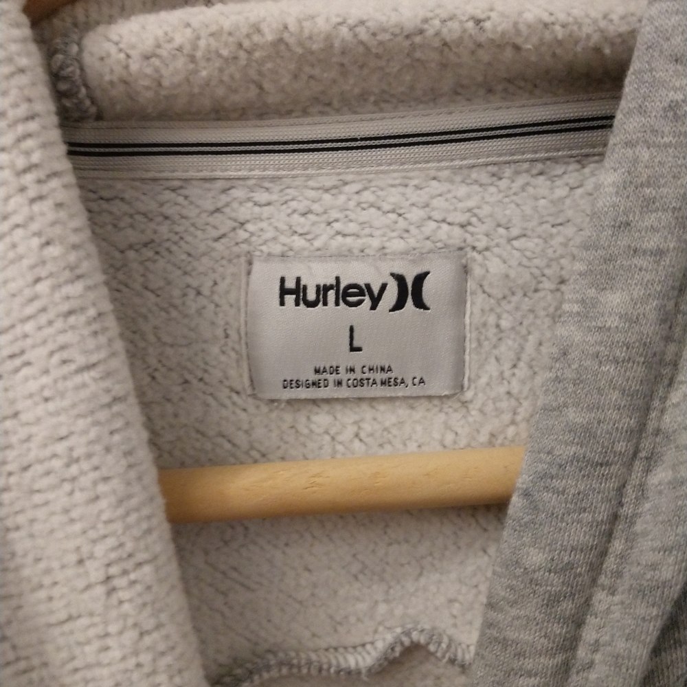 Hurley large gray sweatshirt - Picture 2 of 2